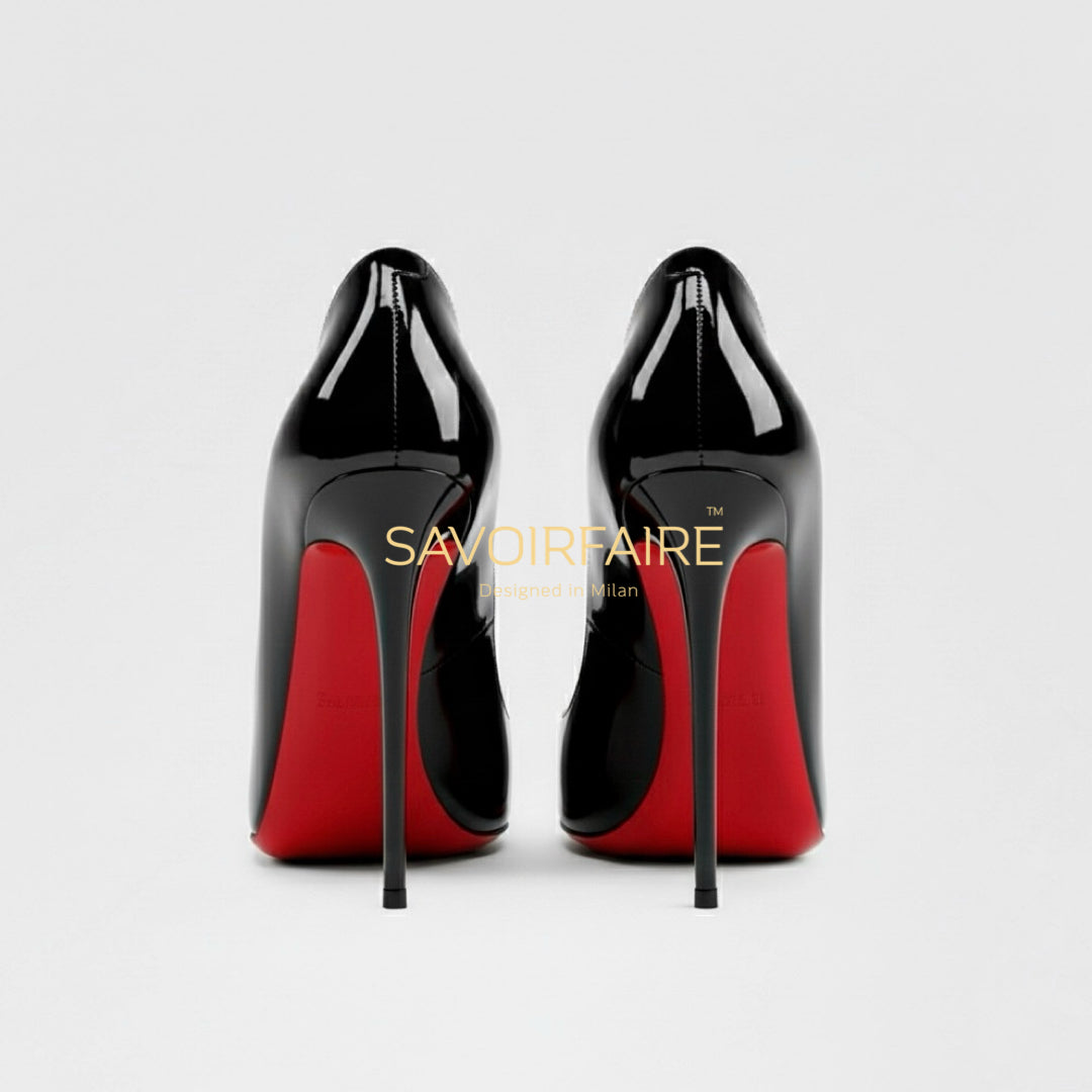 Tacco Spillo Ondulato Nero